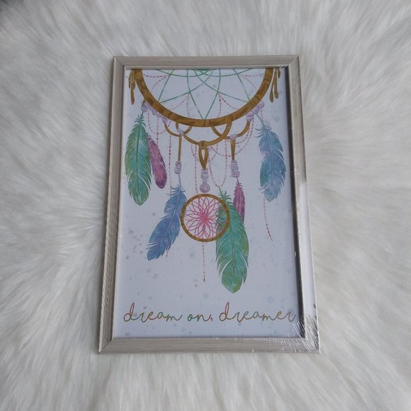 Other - New! Dream On Dreamer Glass Frame Home Decor 1 pc